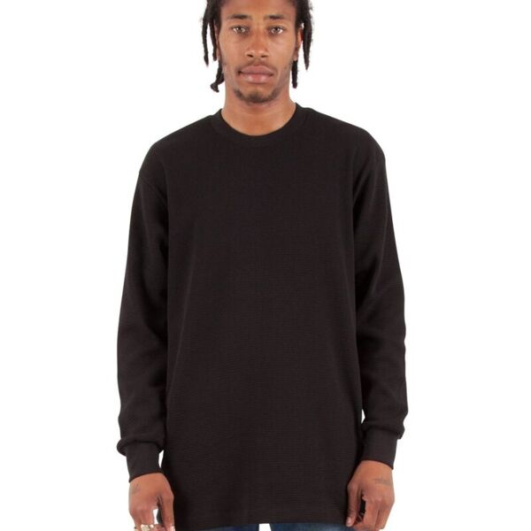 Unisex Heavyweight Thermal Long Sleeve T-Shirt Thumbnail