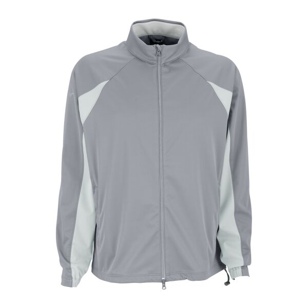 Greg Norman Full-Zip Pieced Weatherknit Jacket Thumbnail