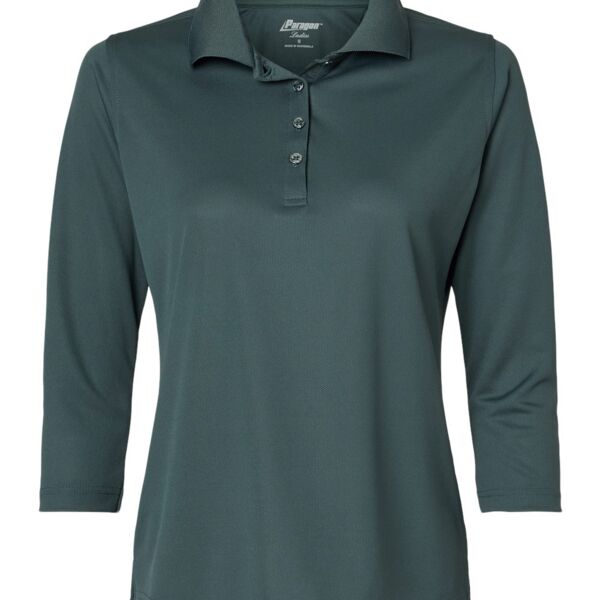 Women's Lady Palm Three-Quarter Sleeve Polo Thumbnail