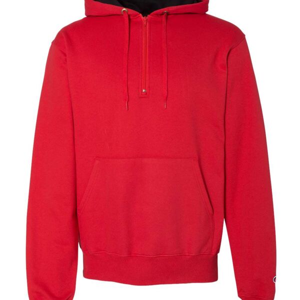 Cotton Max Hooded Quarter-Zip Sweatshirt Thumbnail